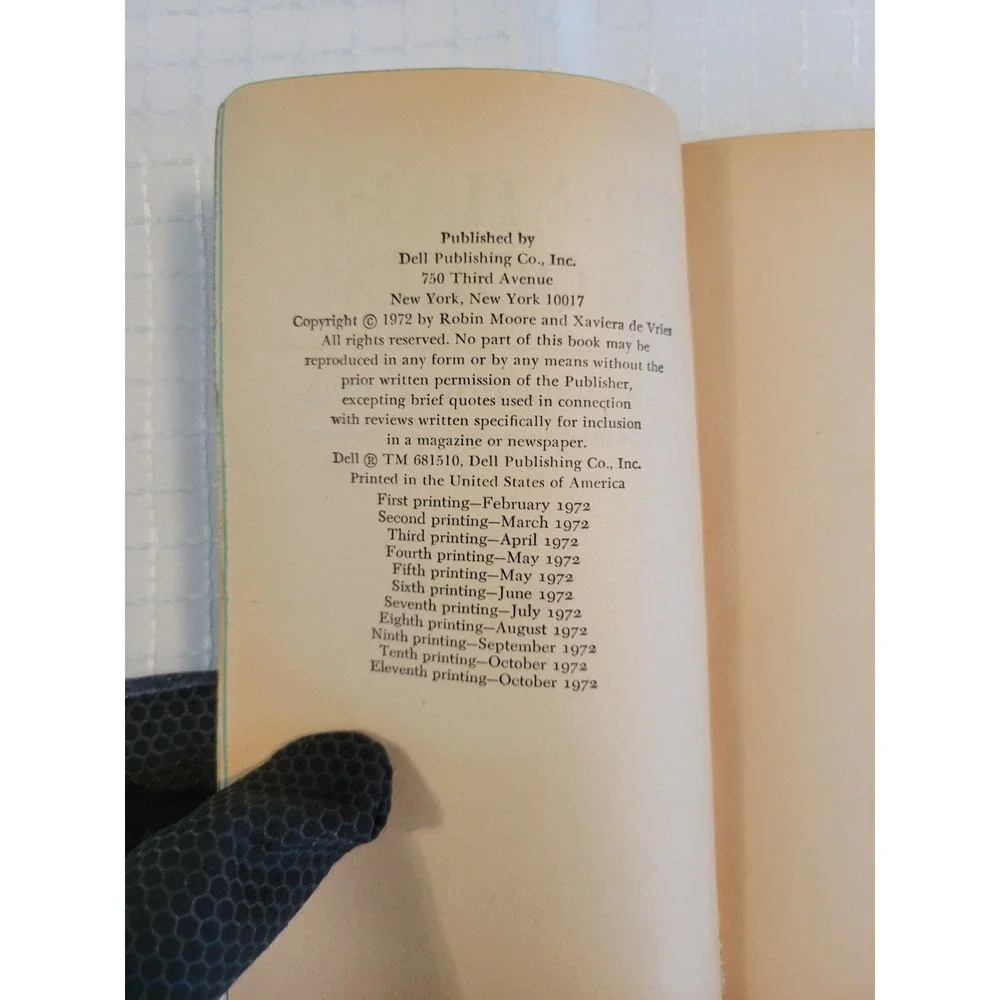 The Happy Hooker Xaviera Hollander 1972 Dell‎ Vintage Paperback 11th Printing